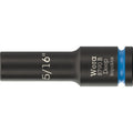 Wera 8790 B Impaktor Deep Socket With 3/8-in. Drive, 5/16-in.x63-mm.