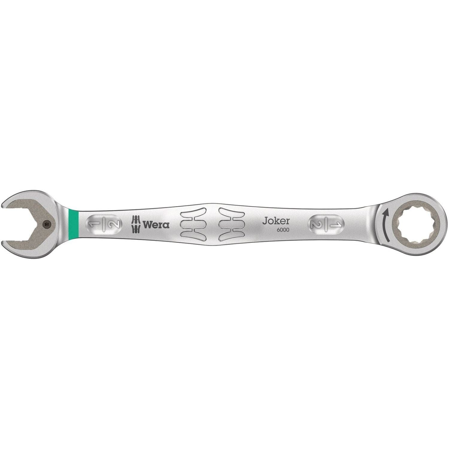Wera 6000 Joker Ratcheting Combination Wrenches, Imperial, 3/8-in.x159-mm.