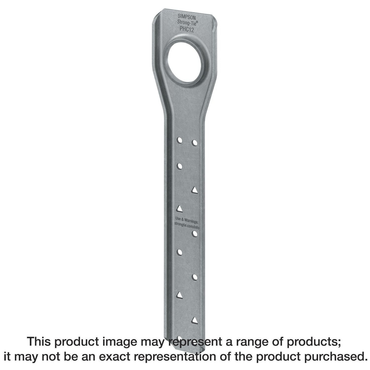 Simpson Strong-Tie PHC12 PHC 10-3/8-in. 12-Gauge Panel Hoist Clip, 50-Pack