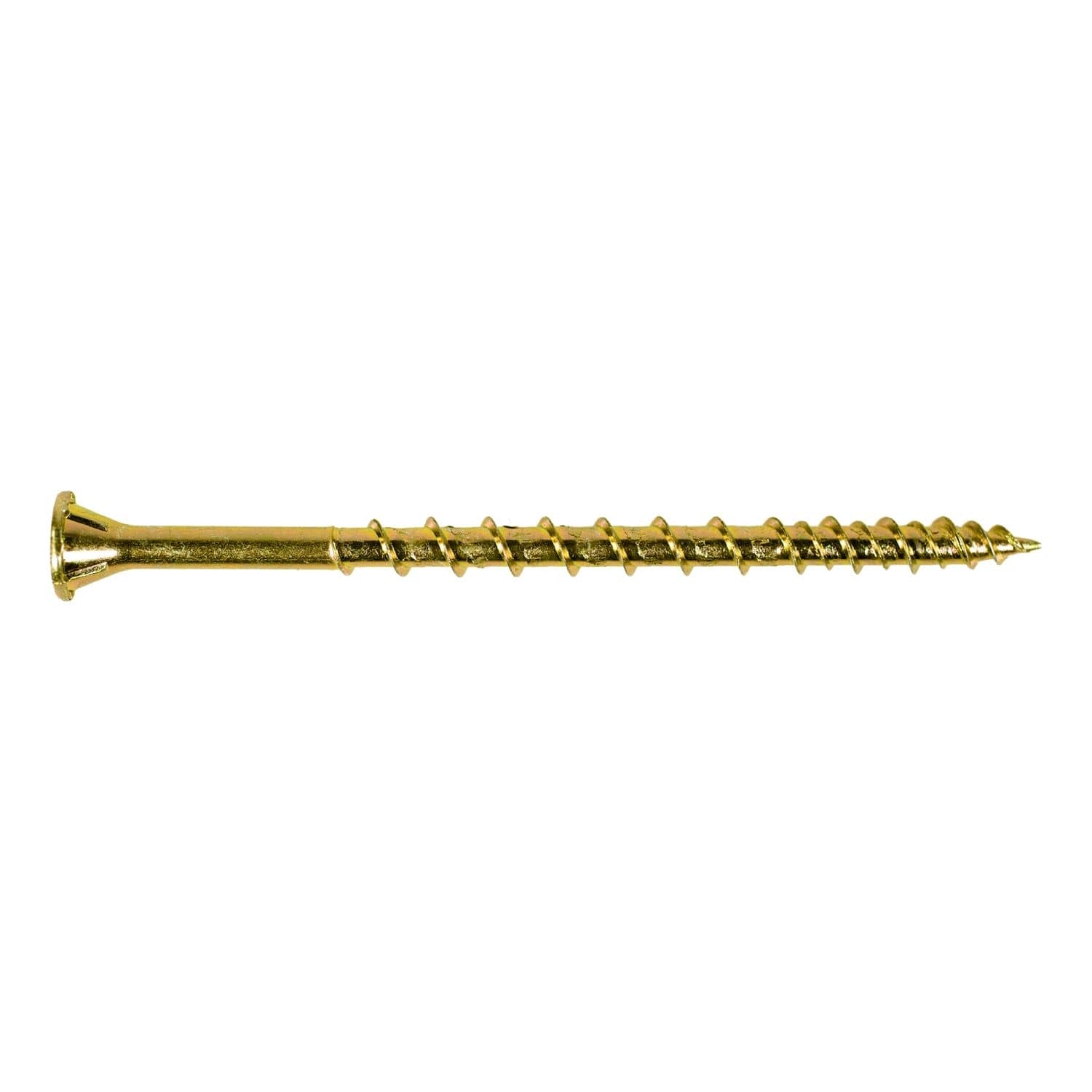 Simpson Strong-Tie WSV3S Strong-Drive WSV SUBFLOOR Screw (Collated), #9 x 3-in. T25, Yellow Zinc, 1000-Pack