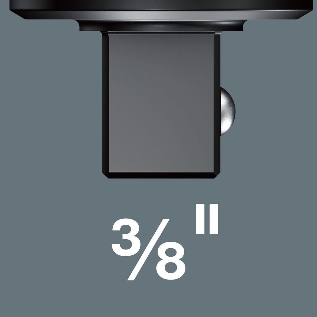 Wera 7772 B Ratchet Insert, Reversible, 9X12-mm., 9X12x3/8-in.x52-mm.