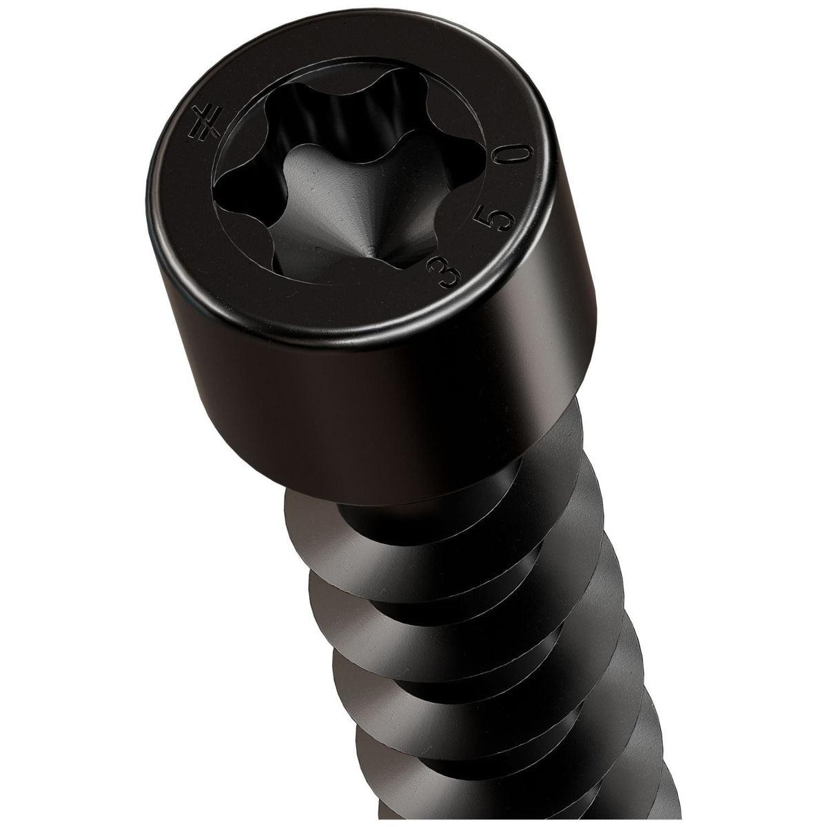 Simpson Strong-Tie SDCFC8X350-R30 Strong-Drive SDCFC TIMBER-CFC Screw, 0.315-in. x 13-3/4-in. T40, E-Coat, 30-Pack