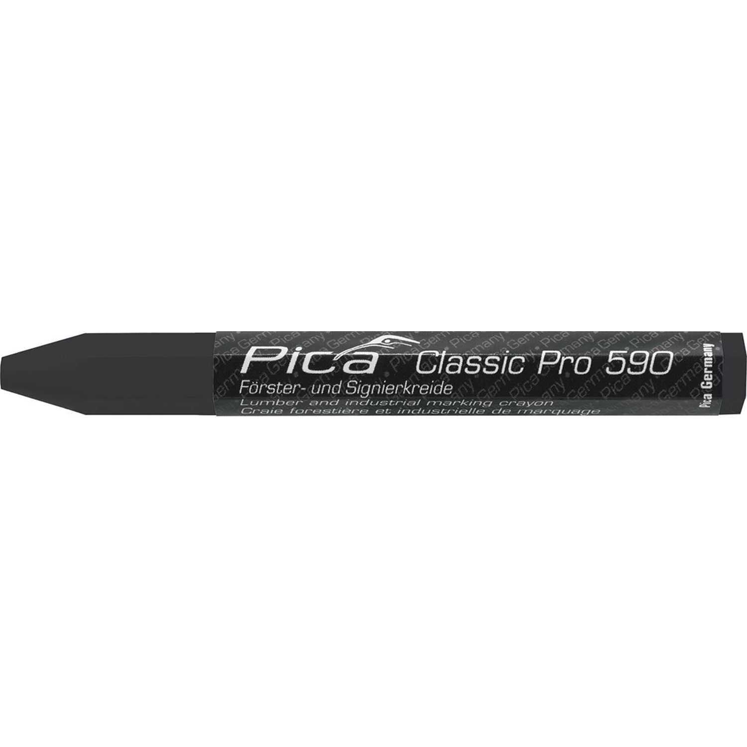 Pica 590/46 Black Classic Pro Crayon, 1-Pack