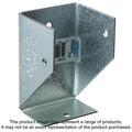 Simpson Strong-Tie FBR24Z FBR ZMAX Galvanized Fence Bracket for 2x4
