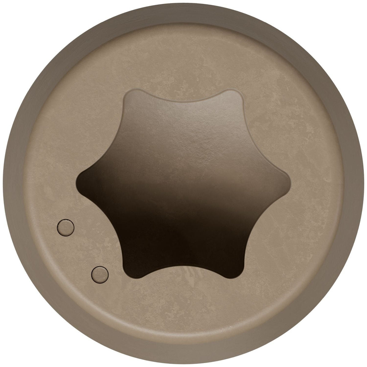 Simpson Strong-Tie DCU234P305TN02 Deck-Drive DCU COMPOSITE Screw, #10 x 2-3/4-in. T20, Type 305, Tan 02, 350-Pack