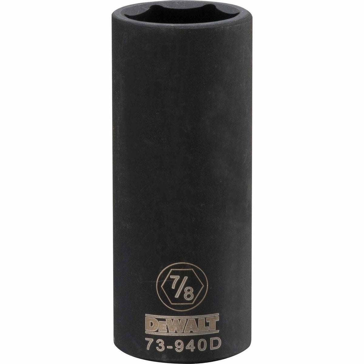 DEWALT 7/8-in. 1/2-in. Drive 6-Point Deep Impact Socket, SAE (DWMT73940OSP)
