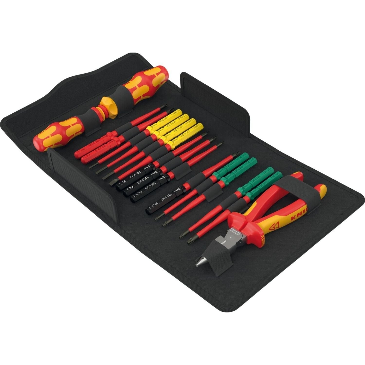 Wera Kraftform Kompakt VDE 17 Extra Slim 2 Tool Finder, 17-Pieces