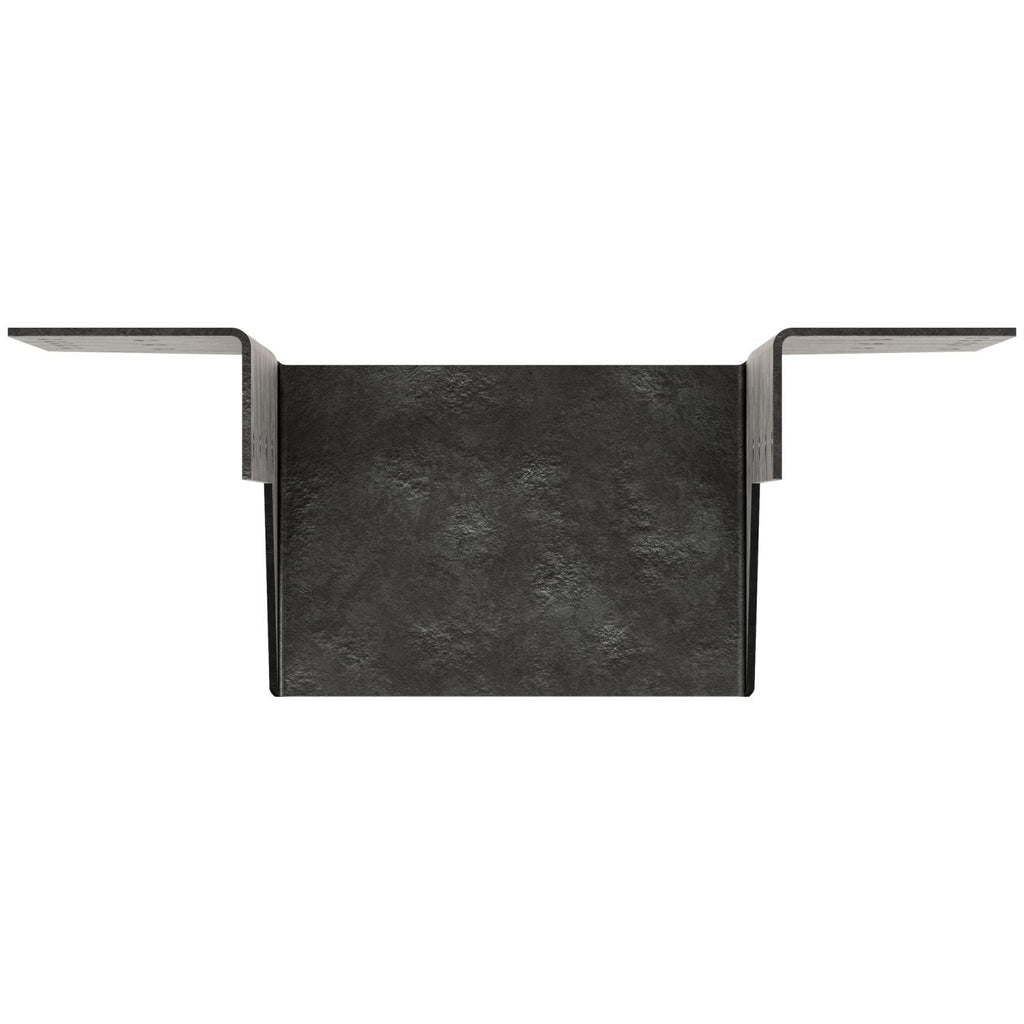 Simpson Strong-Tie OHU612-SDS3 OHU Black Powder-Coated Ornamental Joist Hanger for 6x12 w/ Strong-Drive SDS Screws