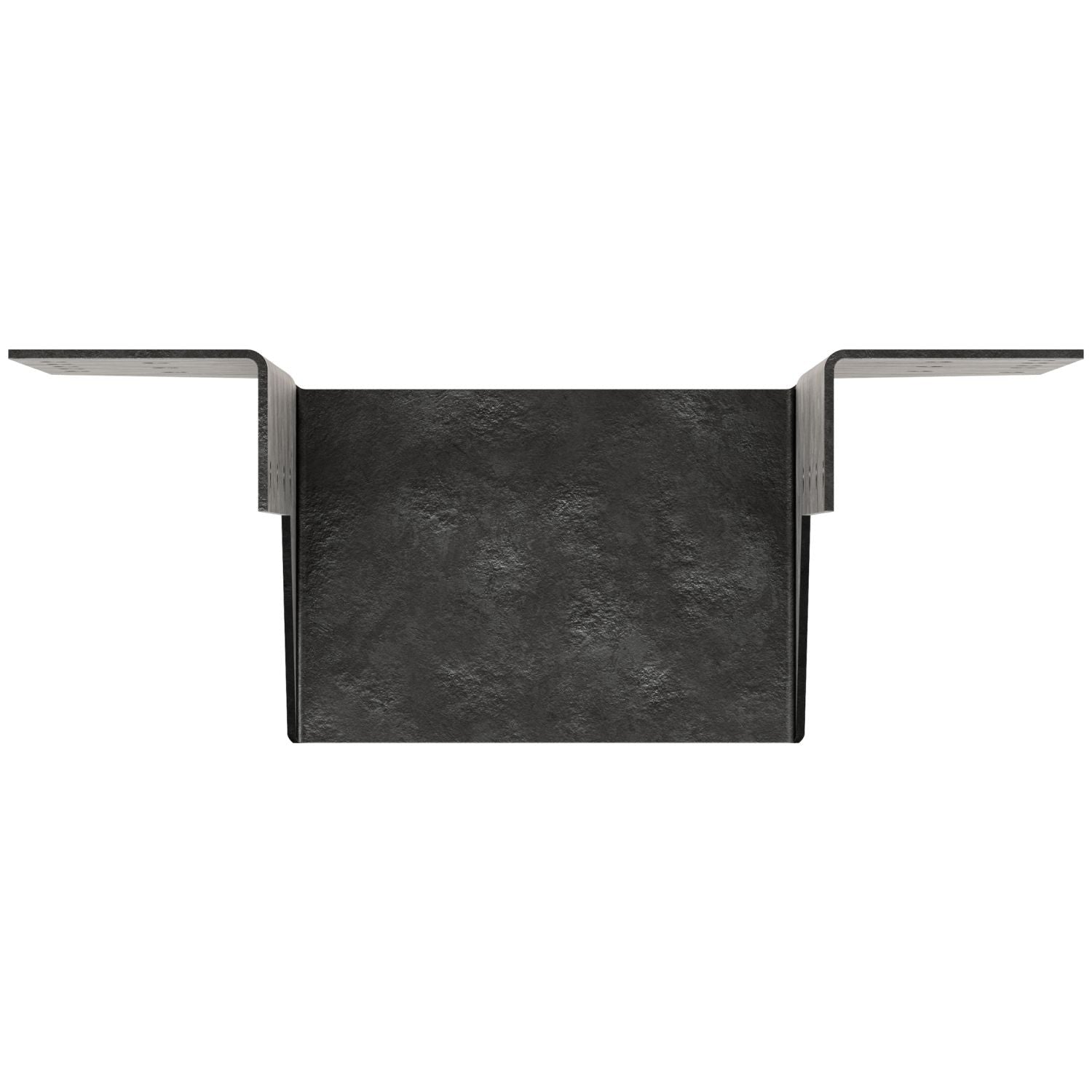 Simpson Strong-Tie OHU612-SDS3 OHU Black Powder-Coated Ornamental Joist Hanger for 6x12 w/ Strong-Drive SDS Screws