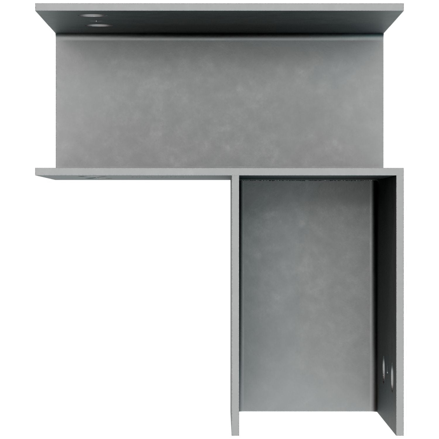 Simpson Strong-Tie ECCLR464 ECCLL L-Shape End Column Cap for 4x Beams, 6x Post, Skewed Right