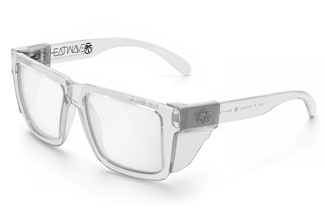 Heat Wave XL VISE Z87 Glasses Anti Fog Clear Lens