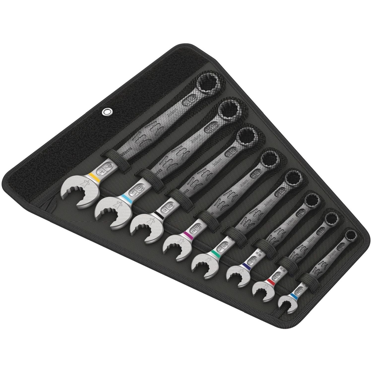Wera 6003 Joker 8 Imperial Set 1 Combination Wrench Set, Imperial, 8-Pieces