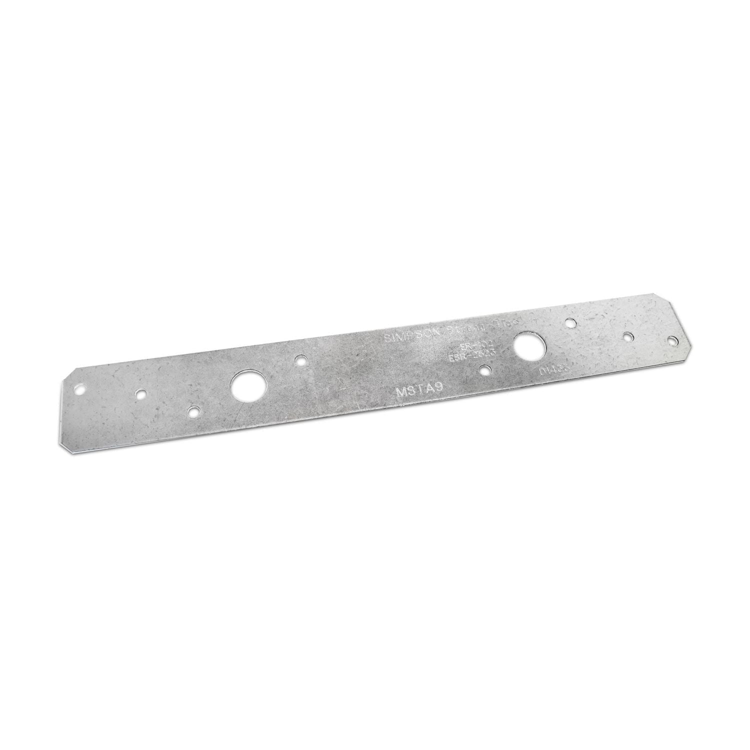 Simpson Strong-Tie MSTA9 MSTA 9-in. 18-Gauge Galvanized Medium Strap Tie