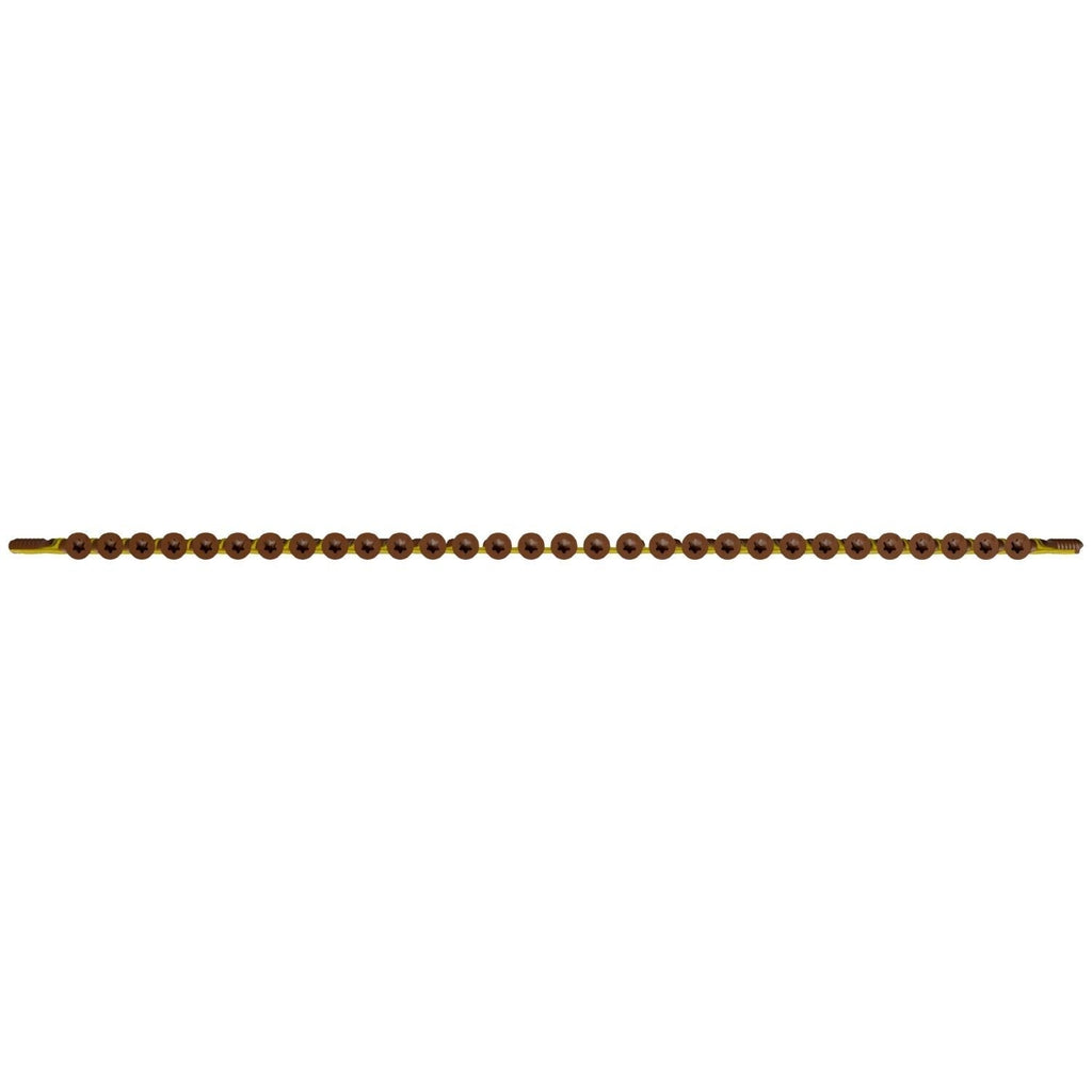 Simpson Strong-Tie DSVR3S Deck-Drive DSV WOOD Screw (Collated), #10 x 3-in. T25 6-Lobe, Red, 1000-Pack
