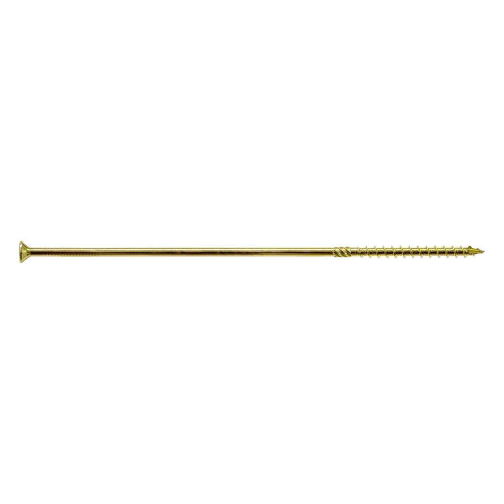 Simpson Strong-Tie SDCP221134 Strong-Drive SDCP TIMBER-CP Screw, 0.315-in. x 11-3/4-in. T40, Yellow Zinc, 250-Pack