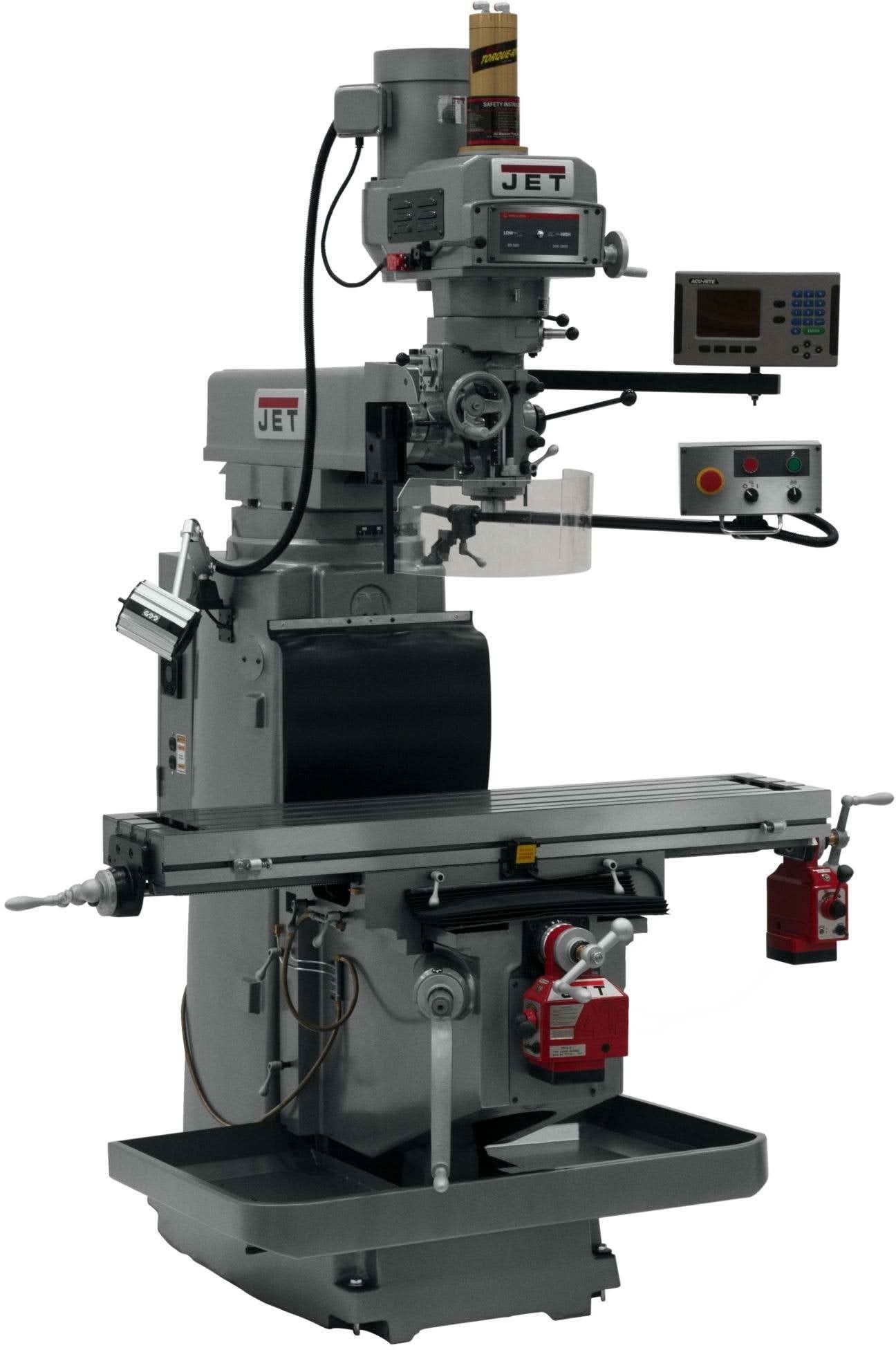 Jet Tools 698123 JTM-1254RVS 200S 3X-Q , X,Y PFD, APDB