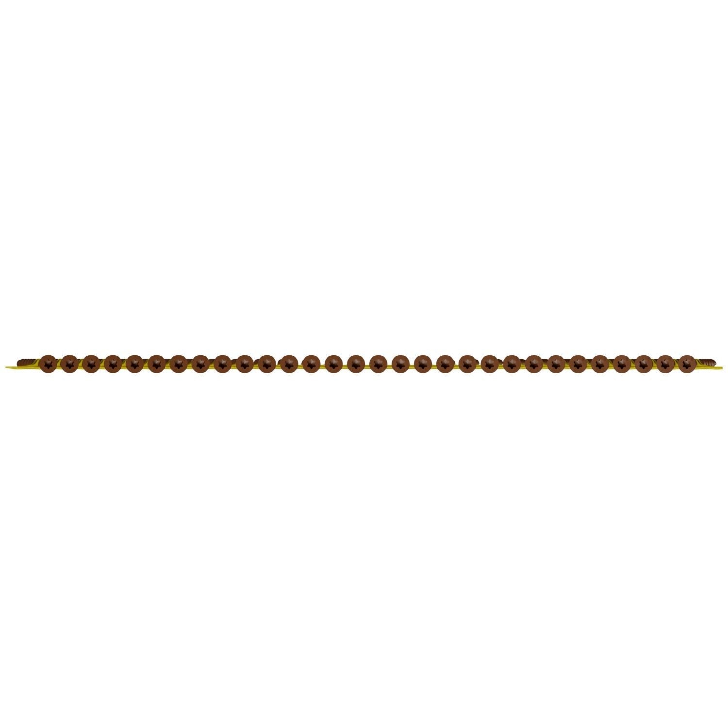 Simpson Strong-Tie DSVR2S Deck-Drive DSV WOOD Screw (Collated), #10 x 2-in. T25 6-Lobe, Red, 1500-Pack