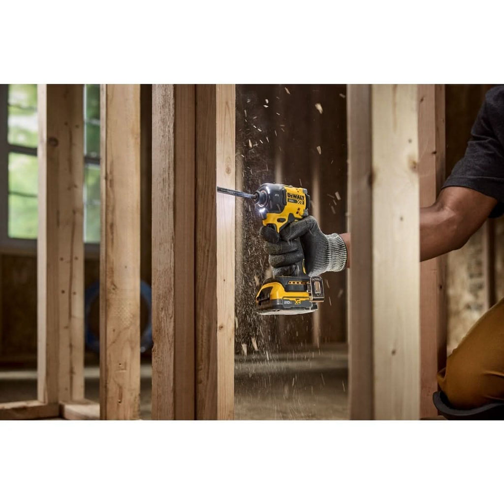 DeWalt DCF870B 20V MAX XR Brushless 1/4-in. Quiet Hydraulic Impact Driver 3.5Ah POWERSTACK Kit