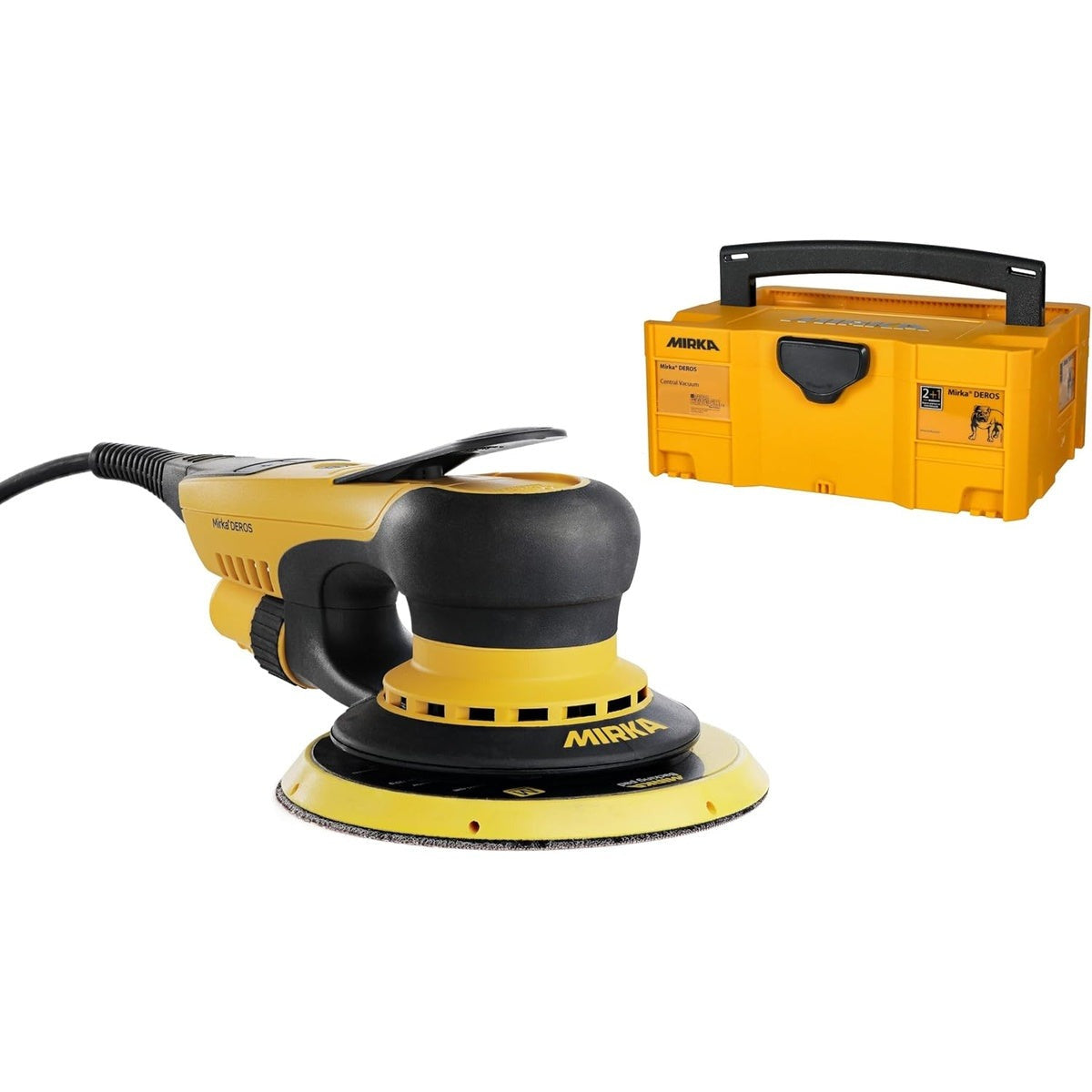 Mirka DEROS 110V 6-in. Corded 5.0mm Random Orbital Sander with Case