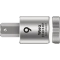 Wera 8740 B Hf Zyklop Bit Socket With Holding Function, 3/8-in. Drive, 9x38.5-mm.