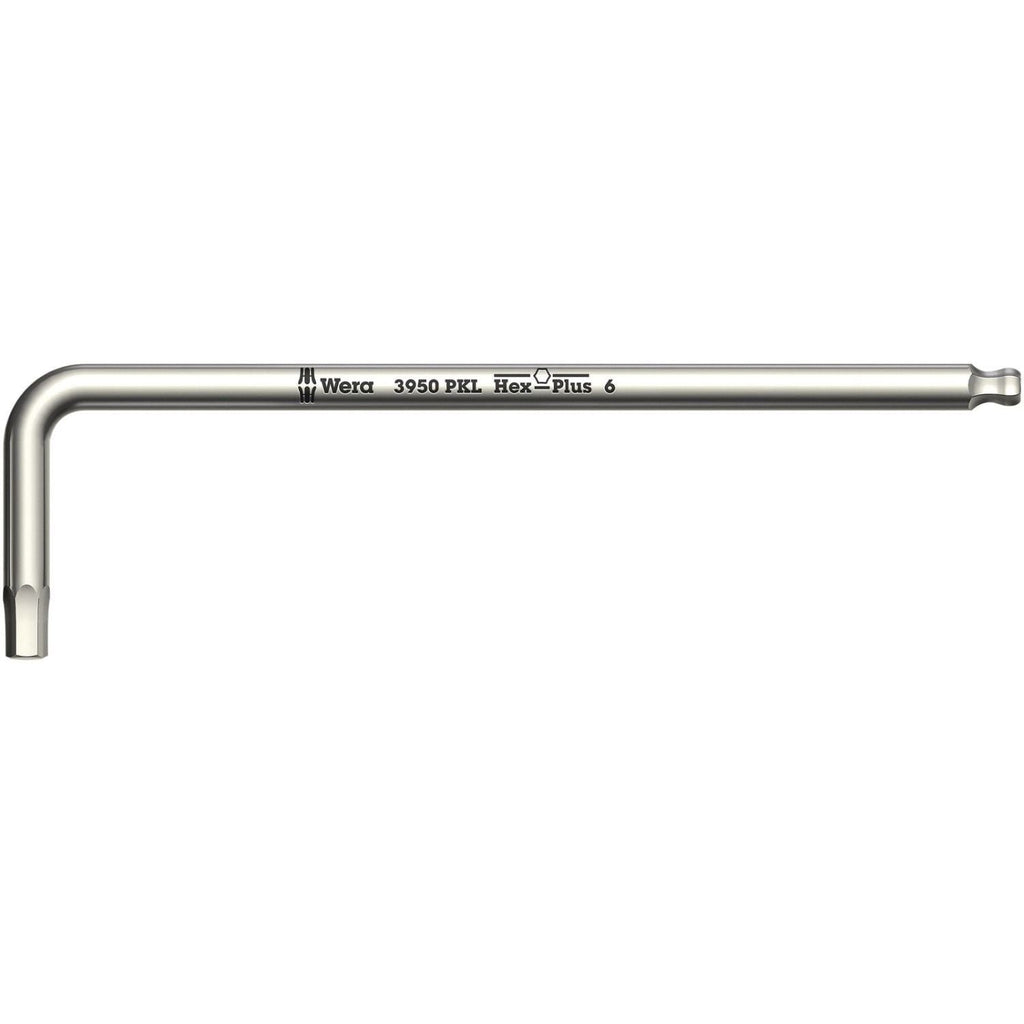 Wera 3950 Pkl L-Key, Metric, Stainless, 2x101-mm.