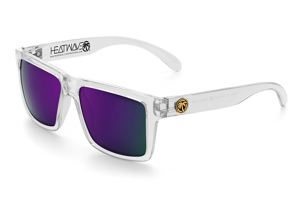 Heat Wave VISE Vapor Clear Sunglasses