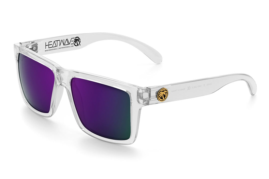 Heat Wave VISE Vapor Clear Sunglasses