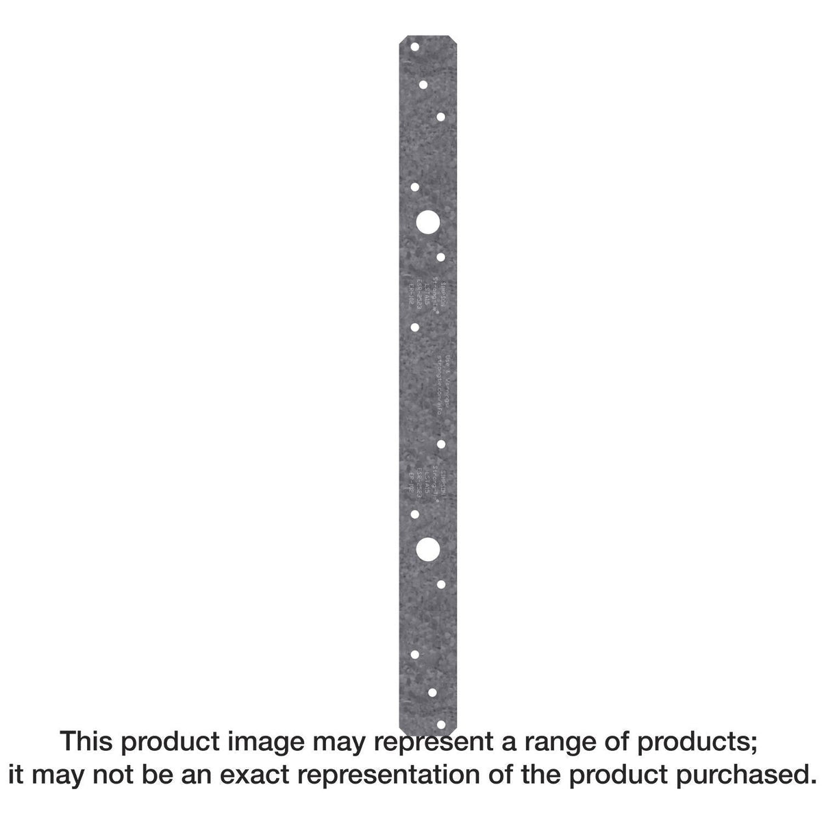 Simpson Strong-Tie LSTA30 LSTA 1-1/4-in. x 30-in. 18-Gauge Galvanized Strap Tie