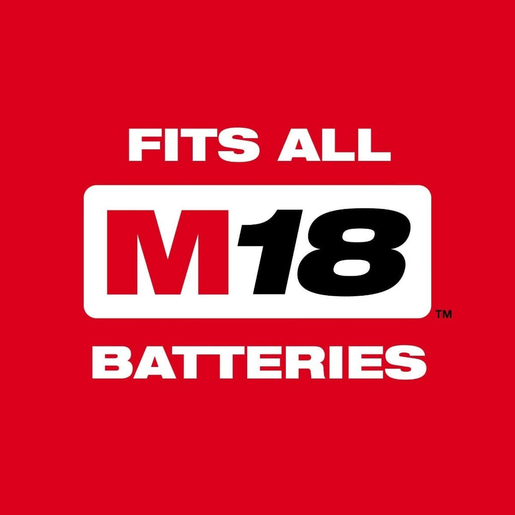 Milwaukee 0821-20 Cordless / Corded M18 Brushless 18-in. Fan With (2) HIGH OUTPUT XC 6.0Ah Batteries