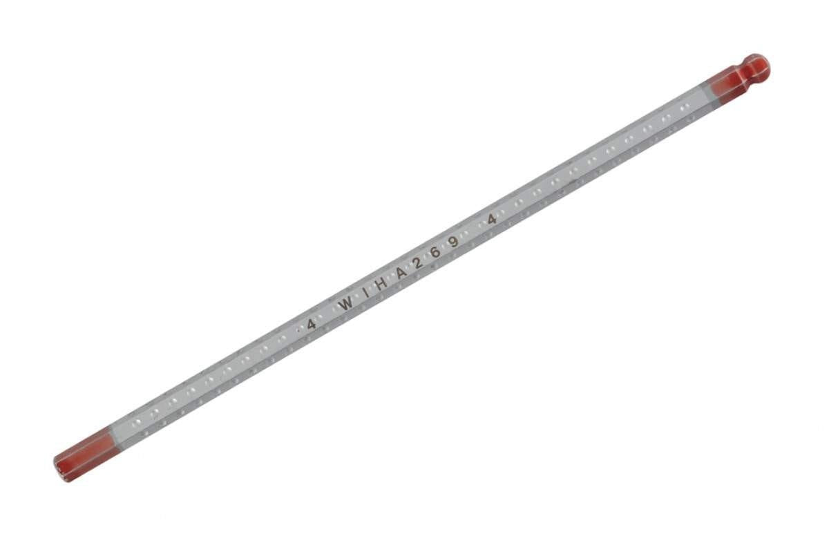 Wiha 28008 Sys 4 Drive-Loc Blade Hex/Ball Hex 4.0