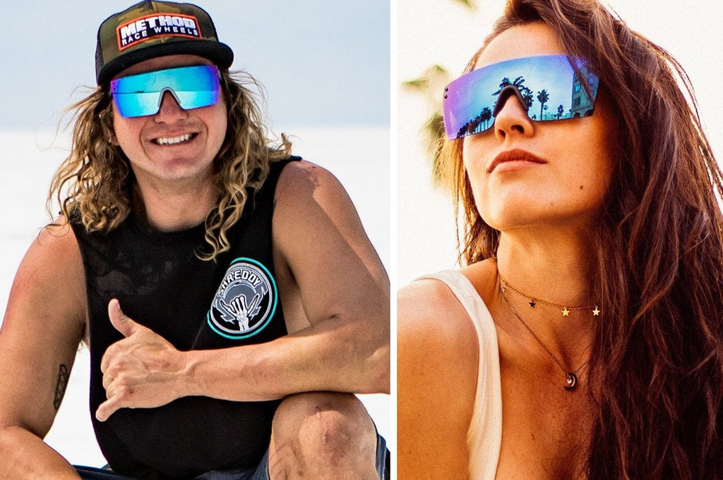 Heat Wave Lazer Face Galaxy Z87 Sunglasses