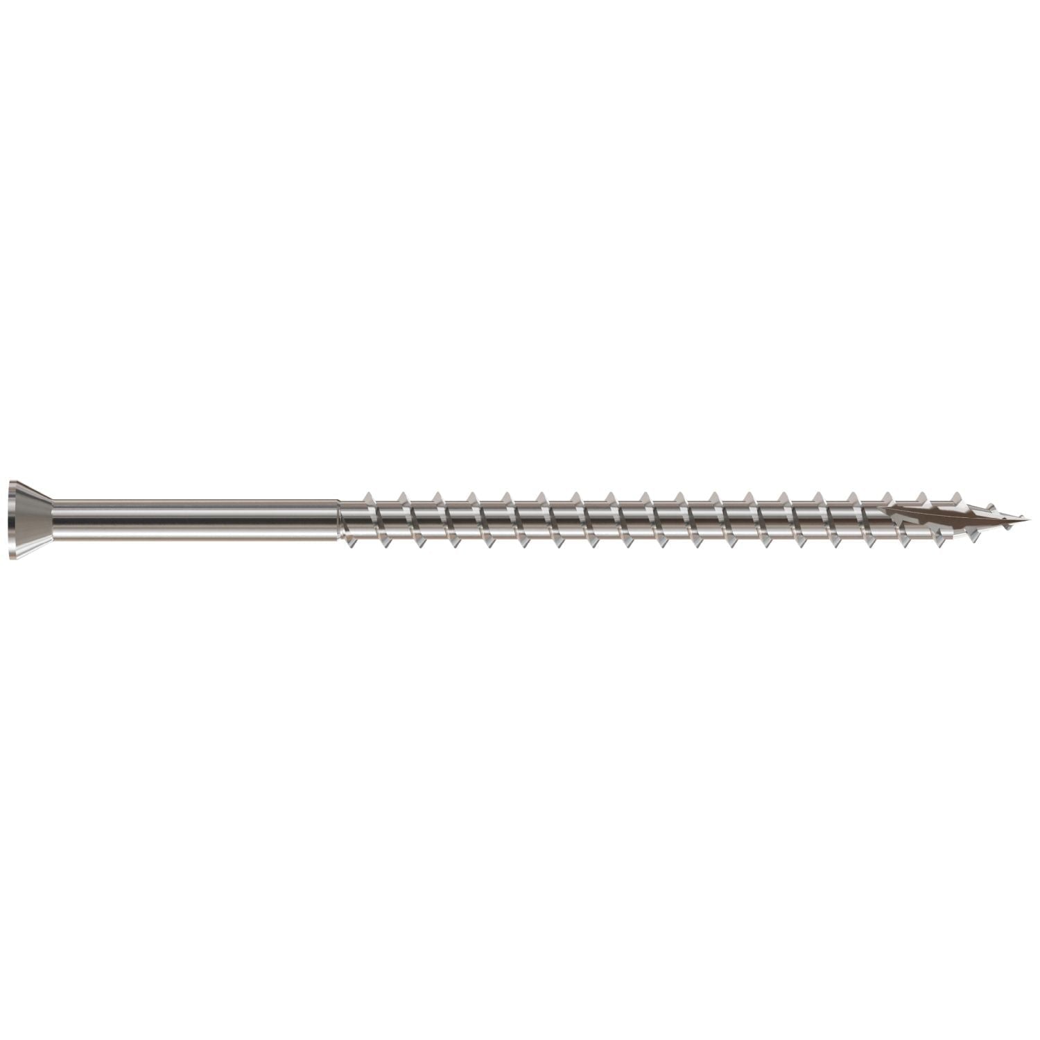 Simpson Strong-Tie S07C300PAK Trim-Head Screw, Square Drive, #7 x 3-in. #1 SQ, Type 305, 350-Pack