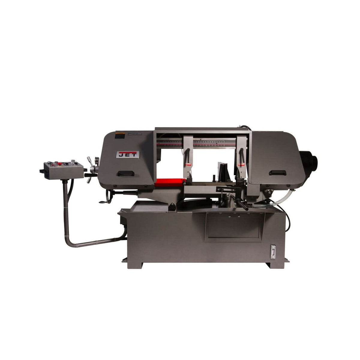JET 424476 HBS-1220MSA, 12" x 20" Semi-Automatic Mitering Variable Speed Bandsaw