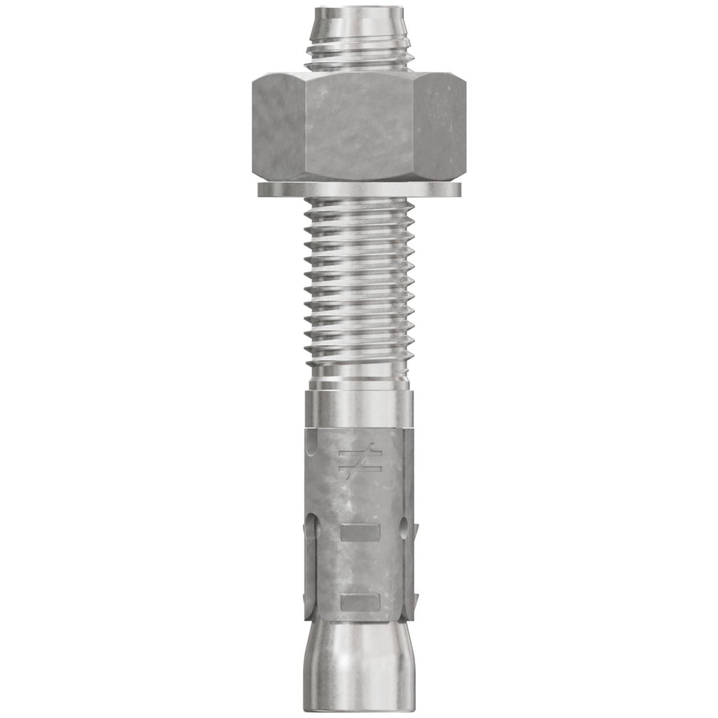 Simpson Strong-Tie STB2-754346SSR10 Strong-Bolt 2, 3/4-in. x 4-3/4-in. Type 316 Stainless-Steel Wedge Anchor, 10-Pack