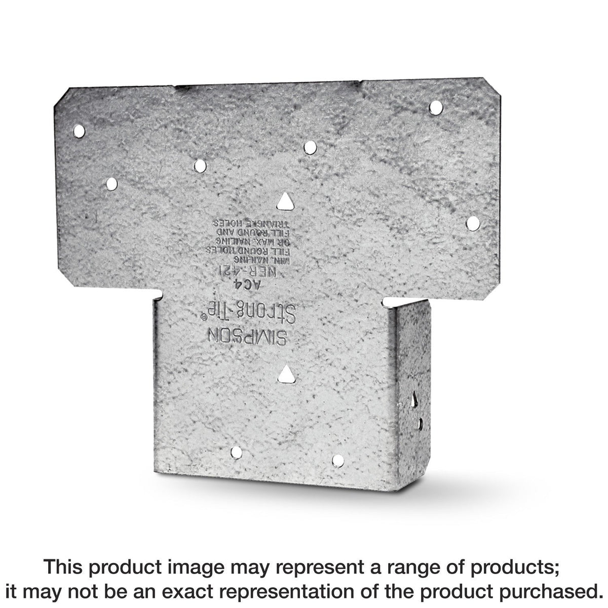 Simpson Strong-Tie AC6Z AC ZMAX Galvanized Adjustable Post Cap for 6x
