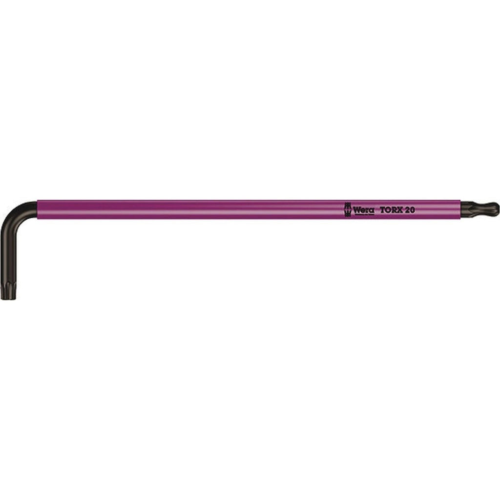 Wera 967 Spkl Torx Bo L-Key Multicolour, Torx 30x122-mm.