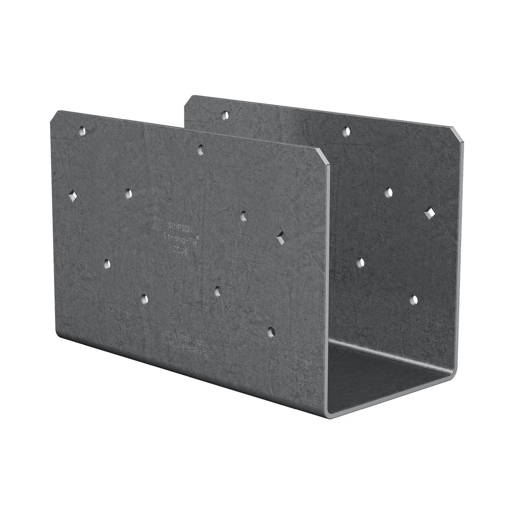 Simpson Strong-Tie CCOQ6-SDS2.5 CCOQ Column Cap, No Straps, for 6x Beam, with Strong-Drive SDS Screws