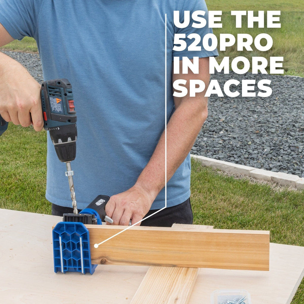 Kreg 520PRO Pocket-Hole Jig Kit with VersaGrip Clamp and Screws (KPHJ520PRO)