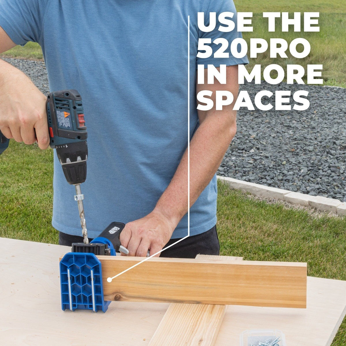Kreg 520PRO Pocket-Hole Jig Kit with VersaGrip Clamp and Screws (KPHJ520PRO)