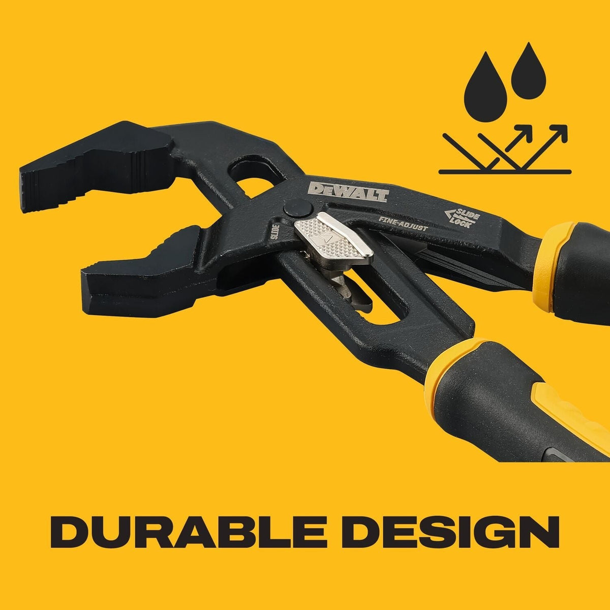 DeWALT DWHT82821 10-in. Slidelock V-Jaw Pliers