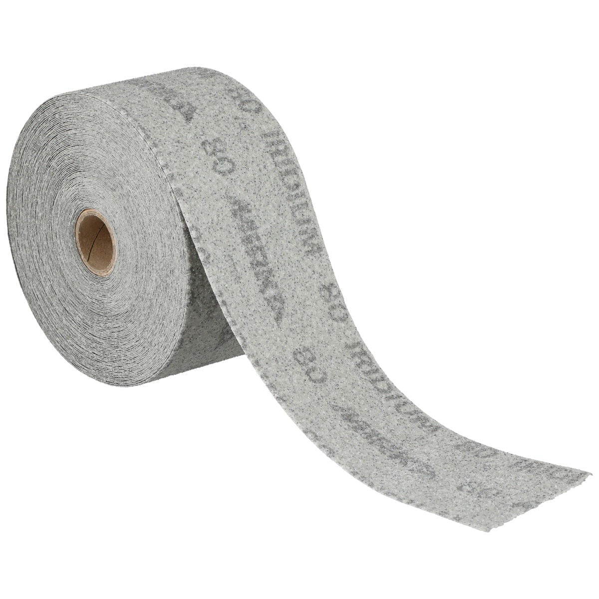 Mirka Iridium 2.75-in. x 60-ft. 80 Grit PSA Sanding Roll for Universal Sanding (24-574-080)
