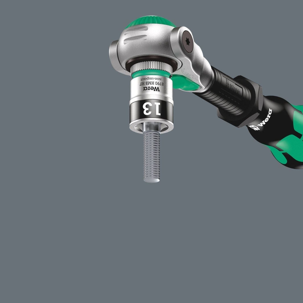 Wera 8790 Hmb Hf Zyklop Socket With 3/8-in. Drive With Holding Function, 8x29-mm.