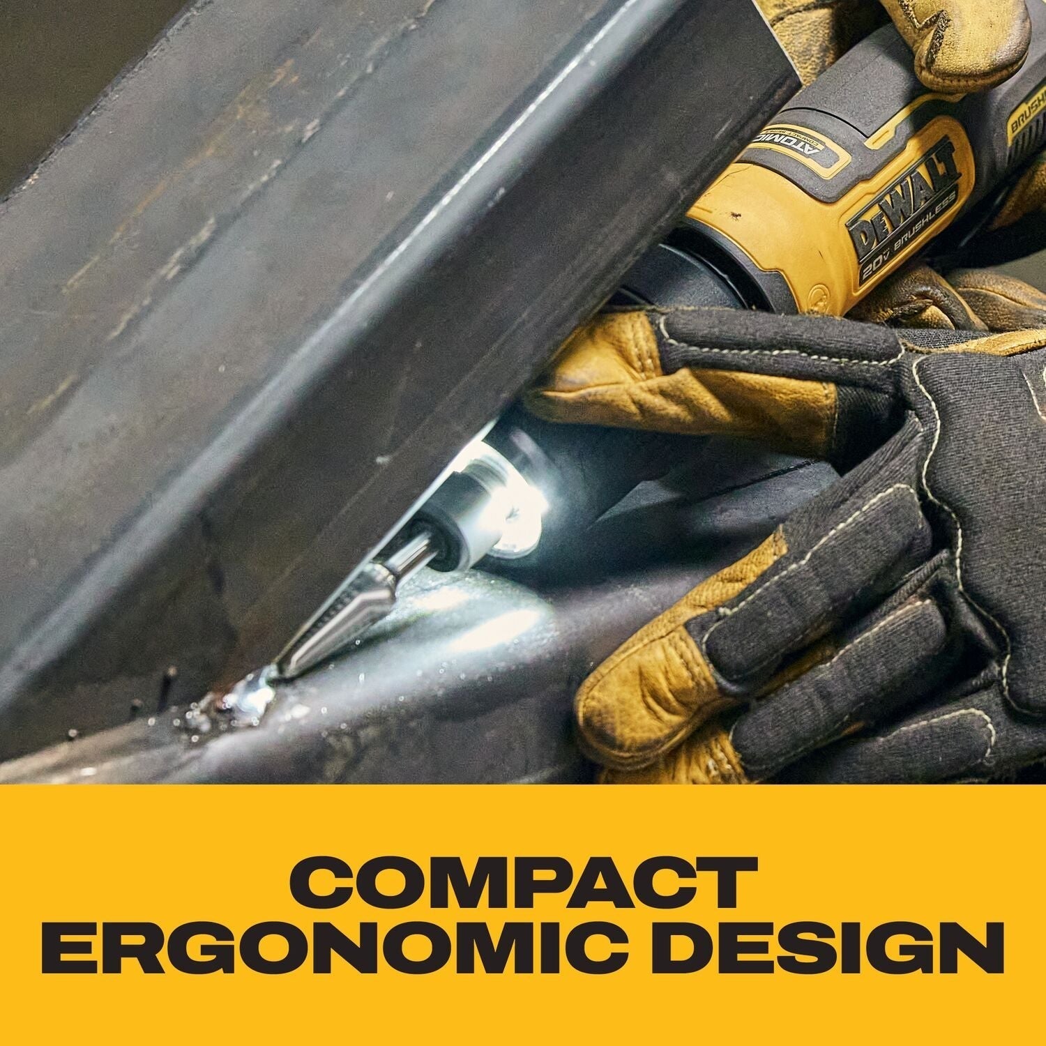 DeWALT DCG420BLR 20V MAX ATOMIC Die Grinder with Lanyard Ready Attachment Point, Tool Only