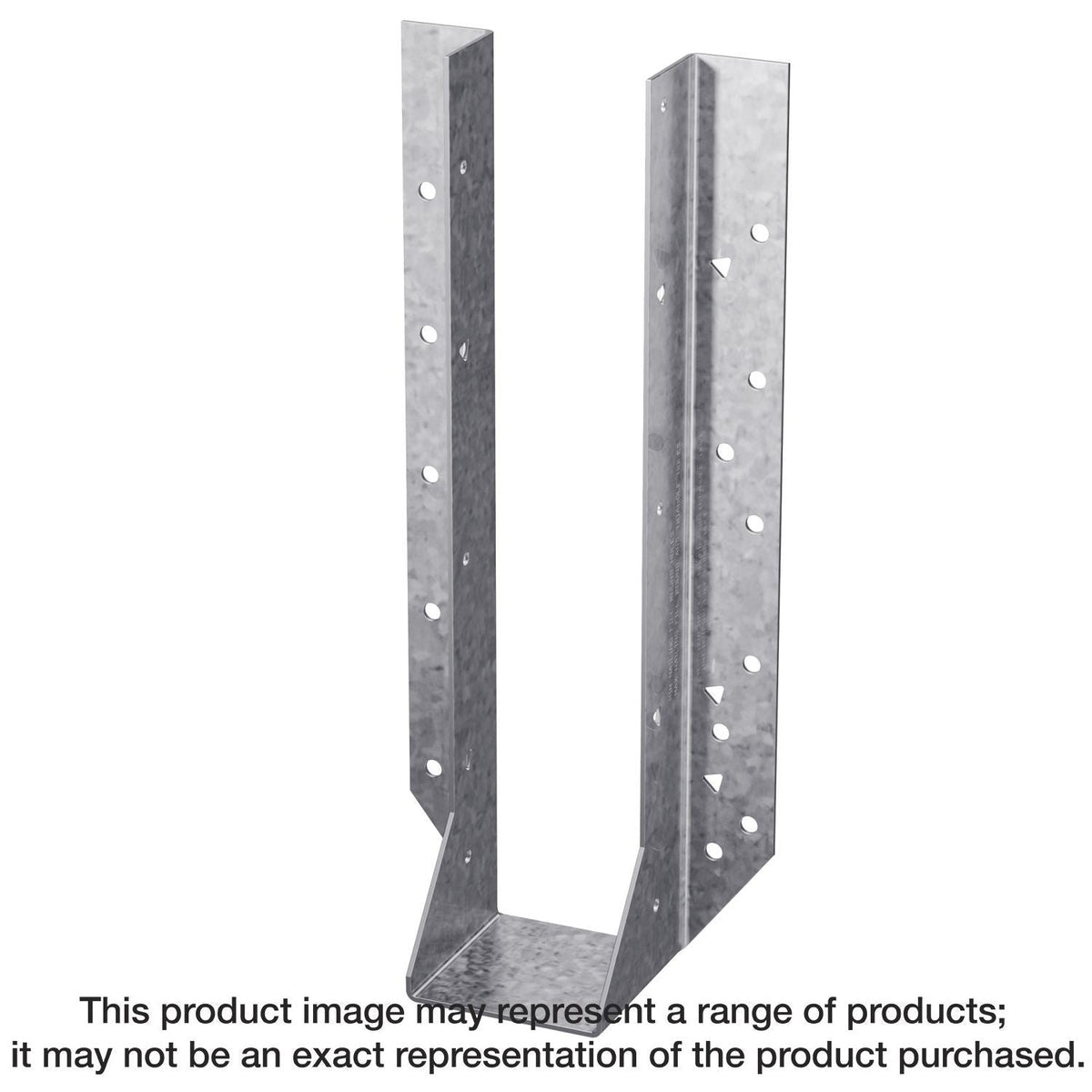 Simpson Strong-Tie HU14 HU Galvanized Face-Mount Joist Hanger for 1-3/4-in. x 14-in. Engineered Wood