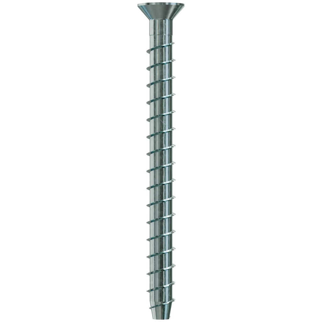 Simpson Strong-Tie Titen HD 3/8-in. x 5-in. Zinc-Plated Countersunk Head Heavy-Duty Screw Anchor, 50-Pack (THD37500CS)