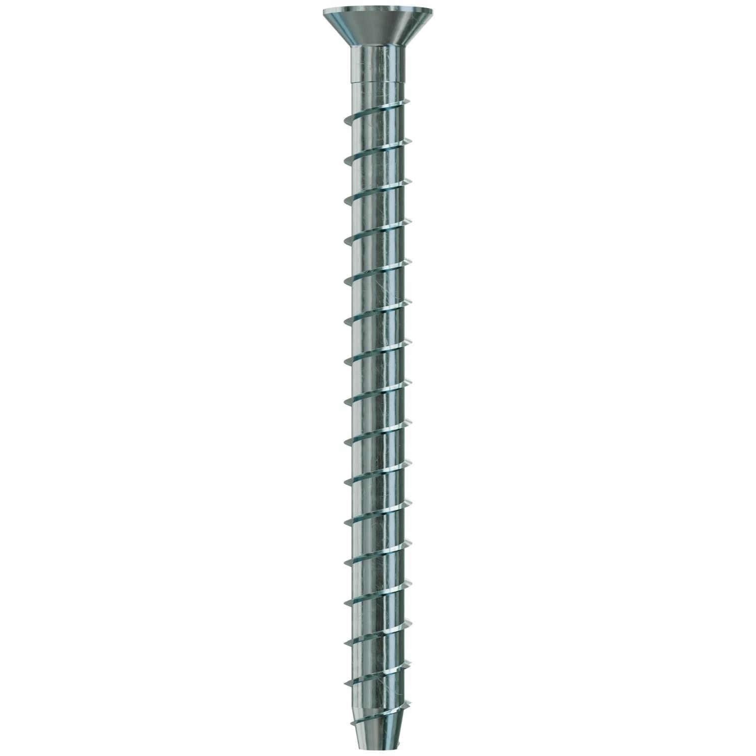 Simpson Strong-Tie Titen HD 3/8-in. x 5-in. Zinc-Plated Countersunk Head Heavy-Duty Screw Anchor, 50-Pack (THD37500CS)