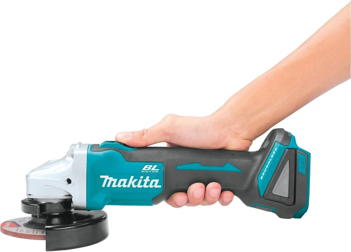Makita XAG04Z 18V LXT Lithium-Ion Brushless Cordless 4-1/2"Â / 5" Cut-Off/Angle Grinder, Tool Only