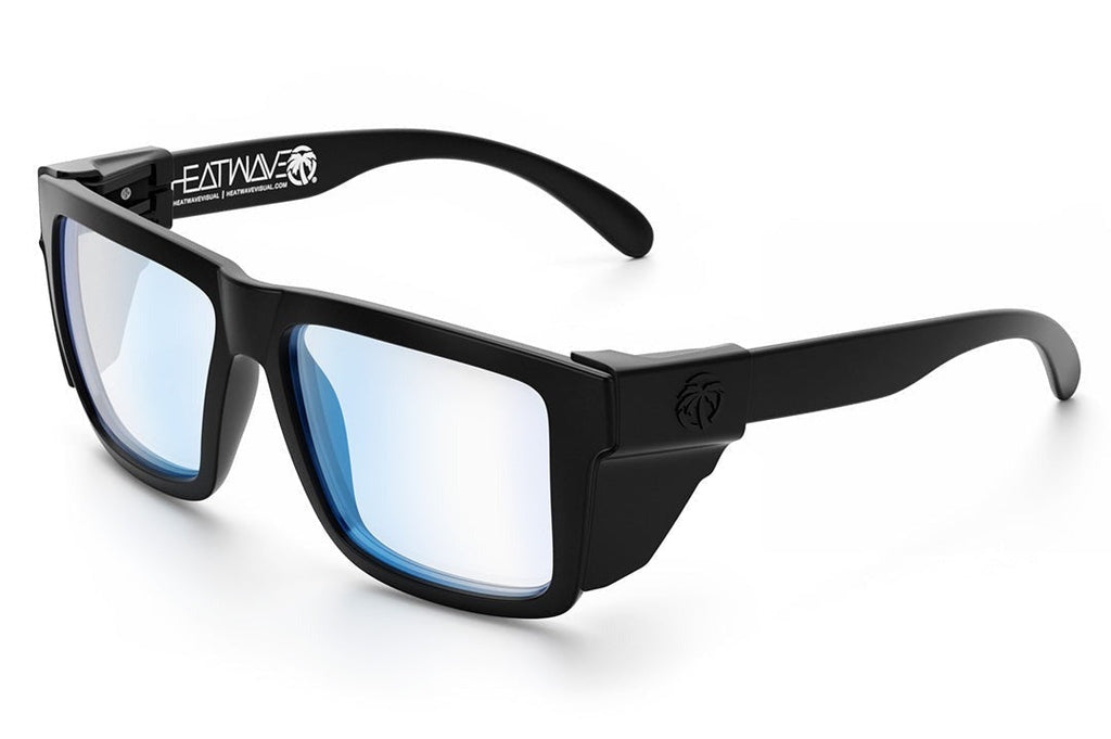 Heat Wave XL VISE Z87 Black Frame Blue Light Blocking Sunglasses