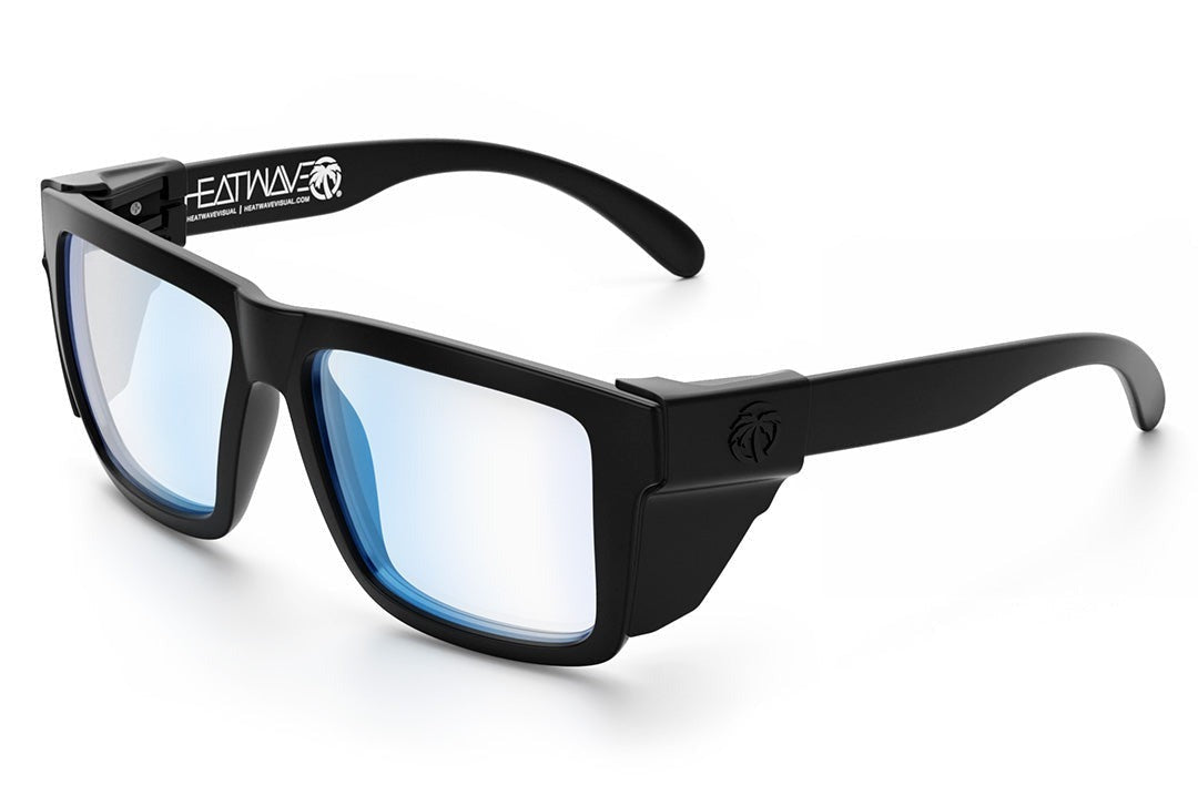 Heat Wave XL VISE Z87 Black Frame Blue Light Blocking Sunglasses
