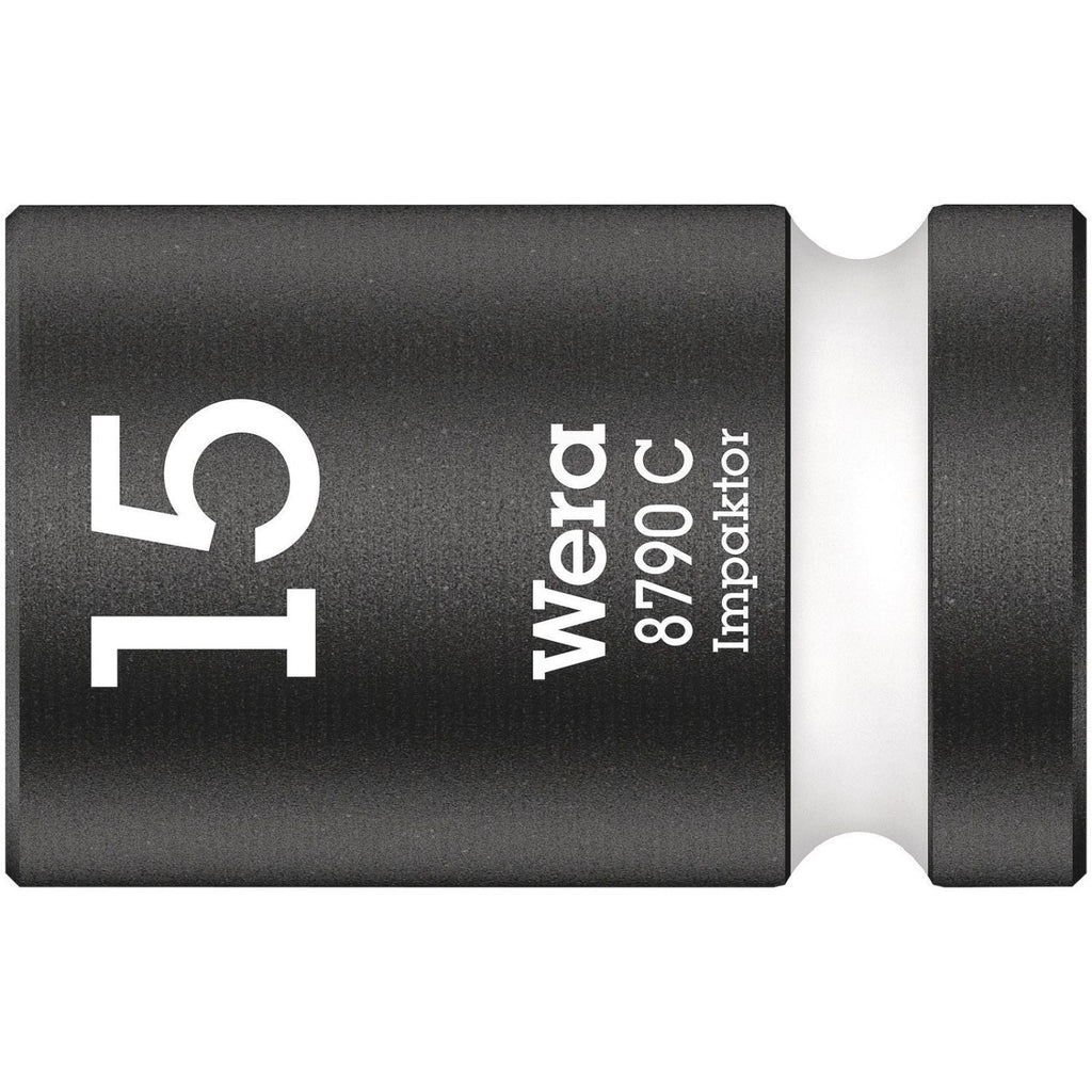 Wera 8790 C Impaktor Socket With 1/2-in. Drive, 15x38-mm.